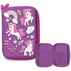 Estuche 3D de unicornio