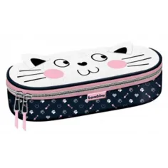 Estuche cilíndrico de gato Bambino