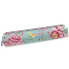Estuche de lápices Oriental-Turquesa 20x4x4cm