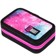 Estuche de lápices St.Right Nebula de tres niveles