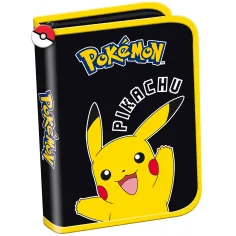 Estuche desplegable de Pokémon Pikachu 20,5x14x3,5cm