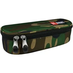 Estuche ovalado con patrón de camuflaje St.Right Moro 23cm