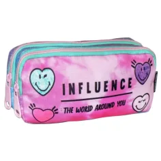 Estuche ovalado de 2 compartimentos Influence