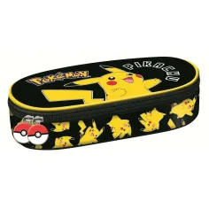 Estuche ovalado de Pokémon Pikachu 23x9,5x6cm