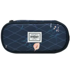 Estuche ovalado Street Glam 20x10x5 cm