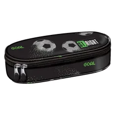 Estuche ovalado St.Right Pixel Balls PC01 23x9,5x6cm