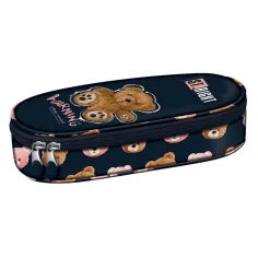 Estuche ovalado St.Right Teddy Bear PC01 23x9,5x6cm