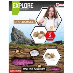 Explorar ciencia y descubrimiento: Set de arqueólogo Geodas