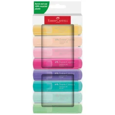 Faber-Castell: 1546 Pastel set de 8 marcadores de texto