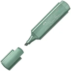Faber-Castell: 1546 Precious Green resaltador Metálico verde 1ud