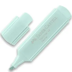 Faber-Castell: 1546 Resaltador pastel en color turquesa 1ud