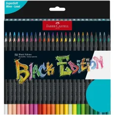 Faber-Castell: Black Edition set de lápices de colores 50 unidades