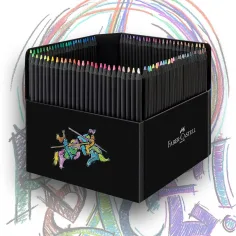 imagen de Faber-Castell: Black Edition set de lápices de colores de 100 unidades 2