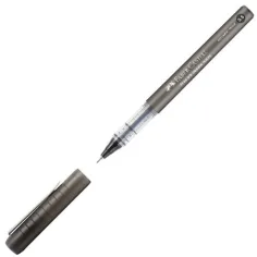 Faber-Castell: Bolígrafo de rodillo de aguja 0,5mm negro