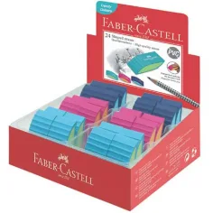 Faber-Castell: Borrador bicolor en varios colores 1ud