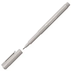 Faber-Castell: Broadpen 1554 rotulador 0,8mm gris