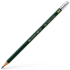 Faber-Castell: Castell 9000 lápiz de grafito con goma HB
