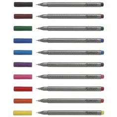 imagen de Faber-Castell: Grip 0,4mm marcador de punta fina set de 10 unidades 2