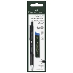 Faber-Castell: Grip 1347 lápiz de carga 0,7mm HB con recarga