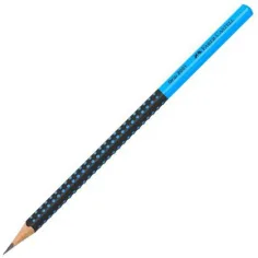 Faber-Castell: Grip 2001 lápiz de grafito HB negro-azul