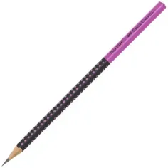 Faber-Castell: Grip 2001 lápiz de grafito HB negro-rosa