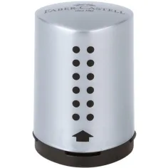 Faber-Castell: Grip 2001 mini sacapuntas plata