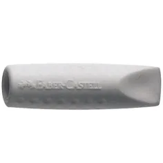 Faber-Castell: Grip borrador gris para lápiz 2ud