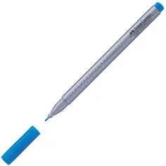 Faber-Castell: Grip Finepen rotulador 0,4mm azul claro