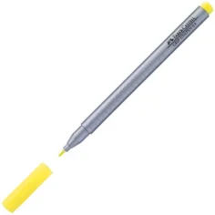 Faber-Castell: Grip Finepen rotulador 0,4mm crom amarillo