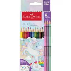 Faber-Castell: Grip Unicornio set de lápices de colores de 13 piezas en colores pastel