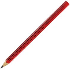 Faber-Castell: Jumbo Grip HB lápiz de grafito rojo 1ud