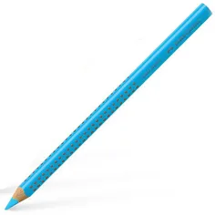 Faber-Castell: Jumbo Grip lápiz de colores neón azul