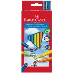 Faber-Castell: Lápiz de colores Junior con sacapuntas de 20 piezas