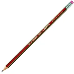 Faber-Castell: Lápiz de grafito Dessin 2001 con goma HB 1ud