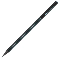 Faber-Castell: Lápiz de grafito Sparkle negro-azul océano