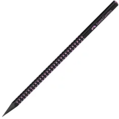 Faber-Castell: Lápiz grafito Sparkle negro-rosa B