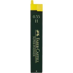 Faber-Castell: Mina de hierro de 12 unidades, 0,35mm, H