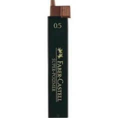 Faber-Castell: Mina de hierro de 12 unidades, 0,5 mm, 2B
