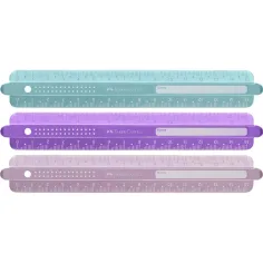 Faber-Castell: Regla flexible Sparkle de 15 cm en varios colores