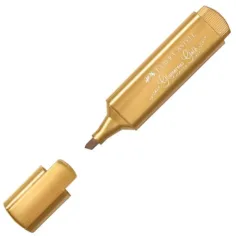 Faber-Castell: Resaltador 1546 dorado metálico encantador