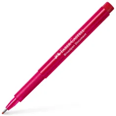 Faber-Castell: Rotulador 0.8mm rojo