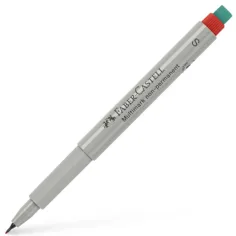 Faber-Castell: Rotulador de folio S rojo