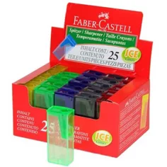 Faber-Castell: Sacapuntas de colores vivos en varias versiones