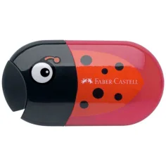 Faber-Castell: Sacapuntas de mariquita con goma