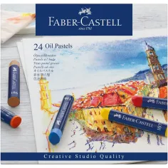 Faber-Castell: Set de 24 crayones de óleo