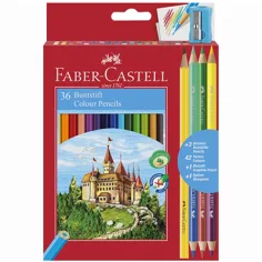 Faber-Castell: Set de lápices de colores de 40 unidades