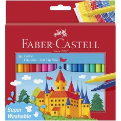 Faber-Castell: Set de rotuladores de fieltro de 36 piezas