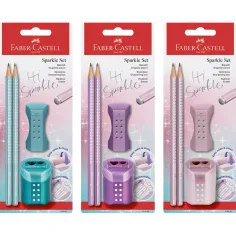 Faber-Castell: SPARKLE set de material de escritura de 4 piezas en varias versiones 1 unidad