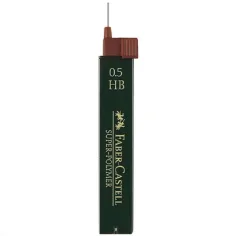 Faber-Castell: Super Polymer mina 0,5mm, 12 unidades, HB