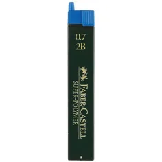 Faber-Castell: Super Polymer mina 0,7mm, 12 unidades, 2B